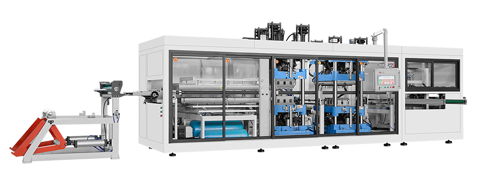 Disposable Plastic Egg Carton Thermoforming Machine